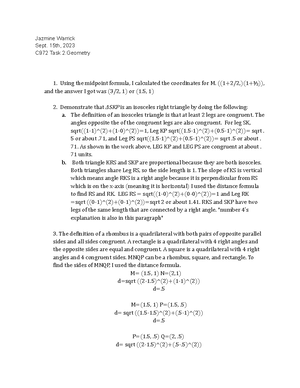 C972 Task 1 without Edits - Jazmine Warrick Sept. 15th 2023 C-972 ...