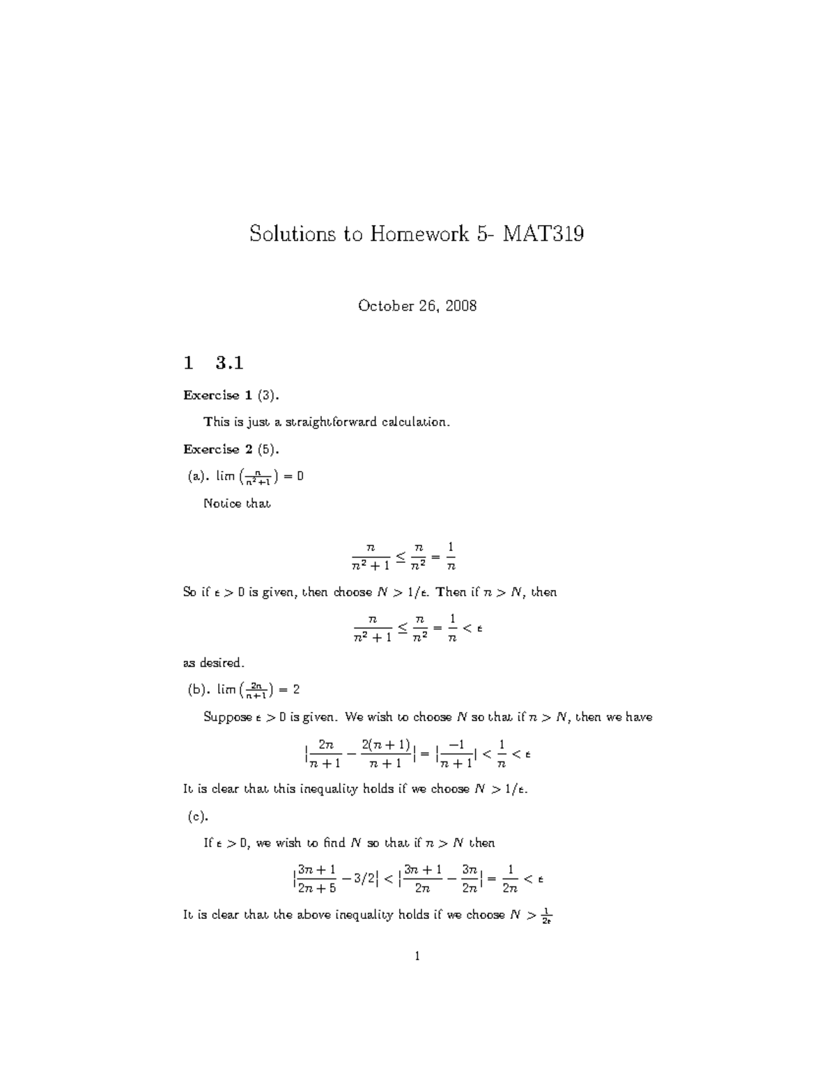 Mat319hw5matematika,penyelesaian Terkait Soal Dan Solusinya - Solutions ...