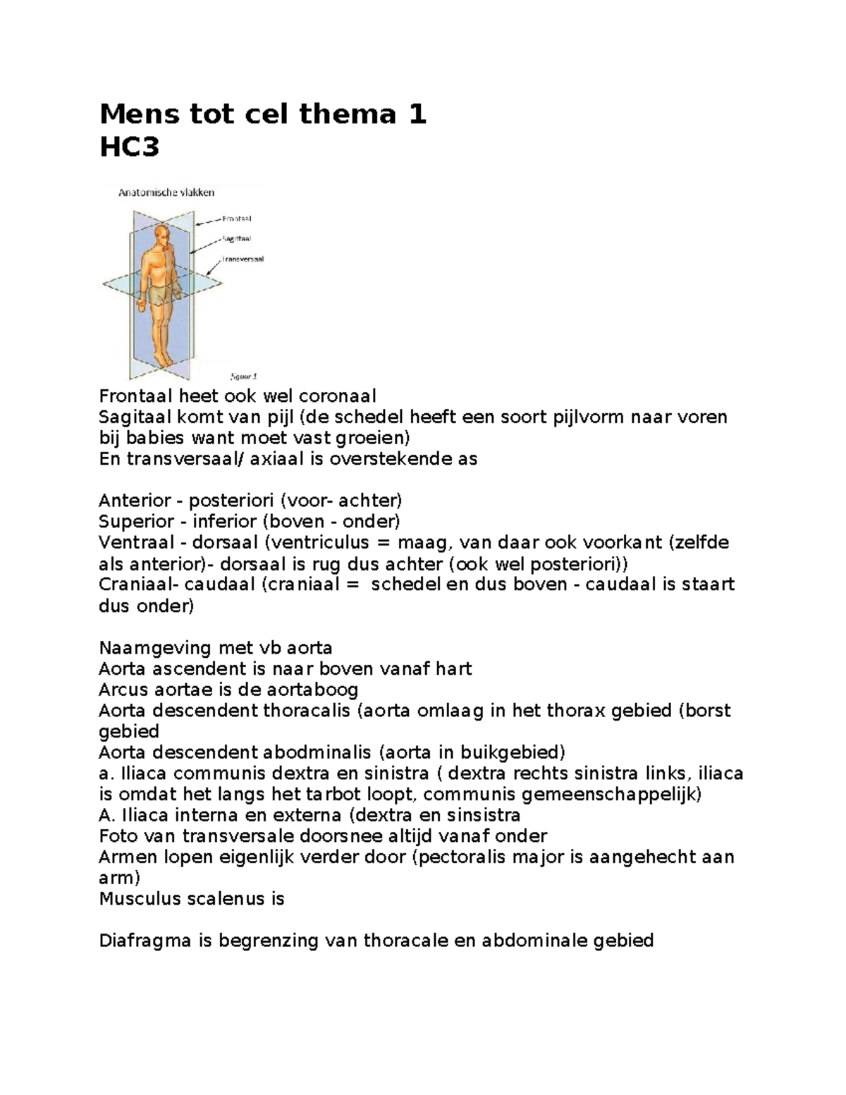 Mens Tot Cel Thema Samenvatting Van Mens Tot Cel Mens Tot Cel