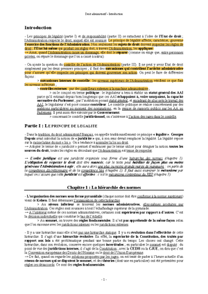 Droit Administratif - Fiche N°1 - L’autonomie Et La Naissance Du Droit ...