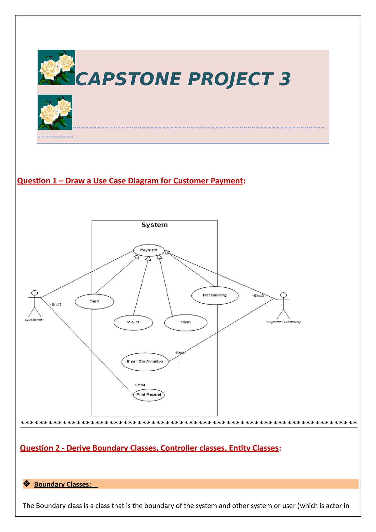 capstone project for human resources