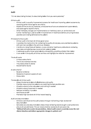 Piap and how does it relate to us - PIAP Week 1 What is PIAP and how ...