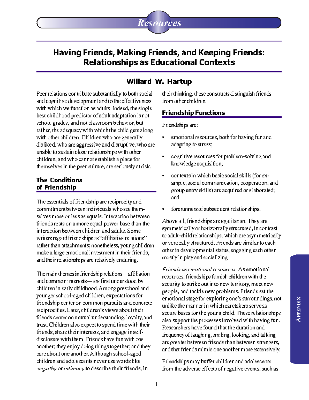 Friends and relationships-2 - 2 I I e ixhs esour es - Studocu