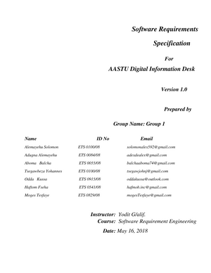 Ieee 830 1998 Standard Srs Document Software Engineering Studocu
