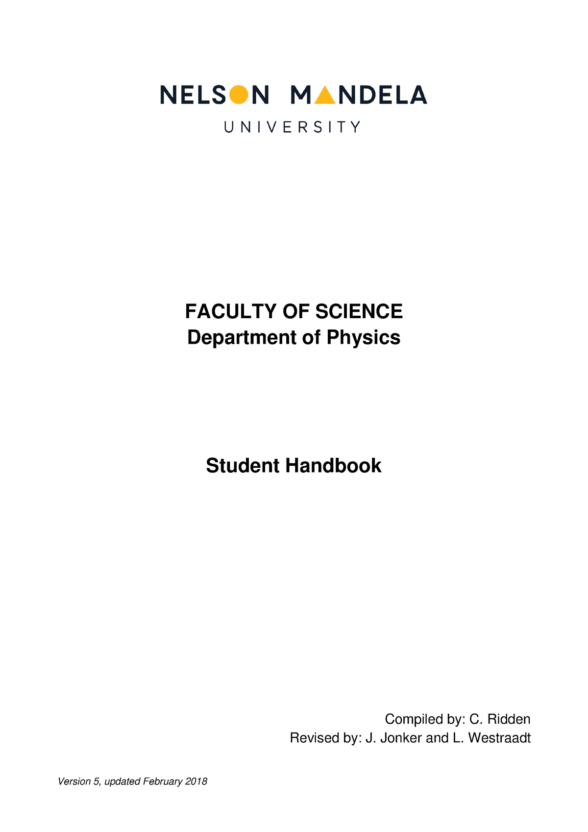 Student Handbook-dca3b187ec86b0720e18c8bece9aa13b - Version 5, Updated ...