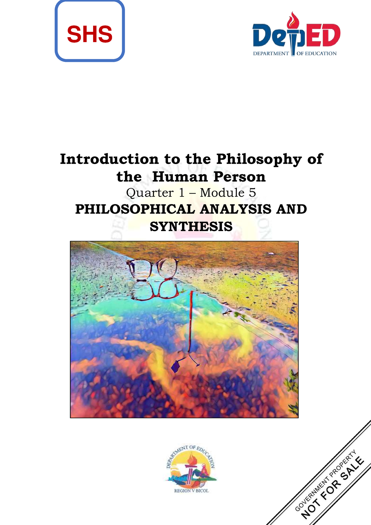Philo Q1 M5 Wiwiix7duc Introduction To The Philosophy Of The Human Person Quarter 1 Module 5453