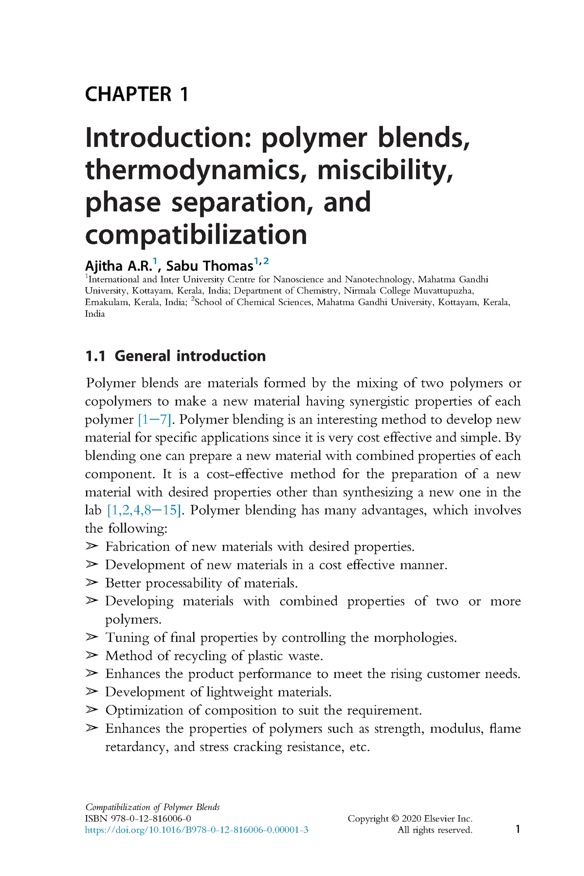 literature review polymer blends