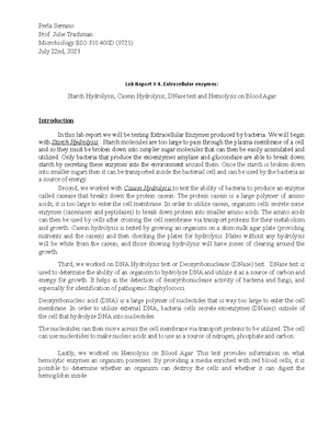 Micro Study Assignment Chapter 1 - Microbiology BIO Assignment 1 Create ...