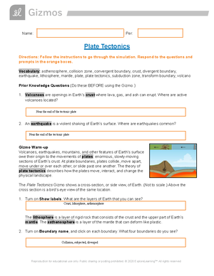 Gizmos Food Chain - Every Day Assignment - Name: Per: Food Chain ...