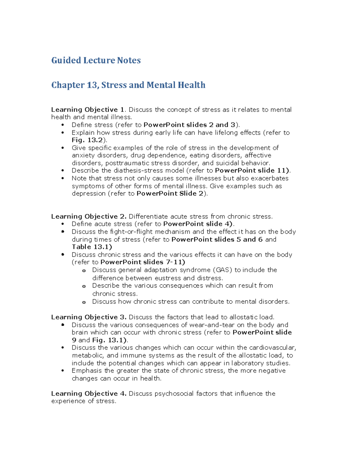 Boyd Ess 2e Guided Lecture Notes Chapter 13 - Guided Lecture Notes ...