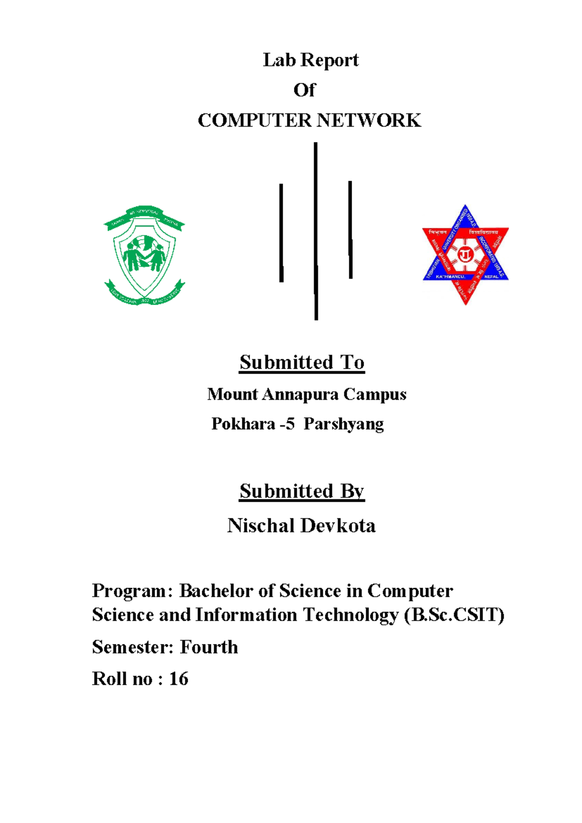 Inbound 7087069525618947362 - Computer Science - Lab Report Of COMPUTER ...