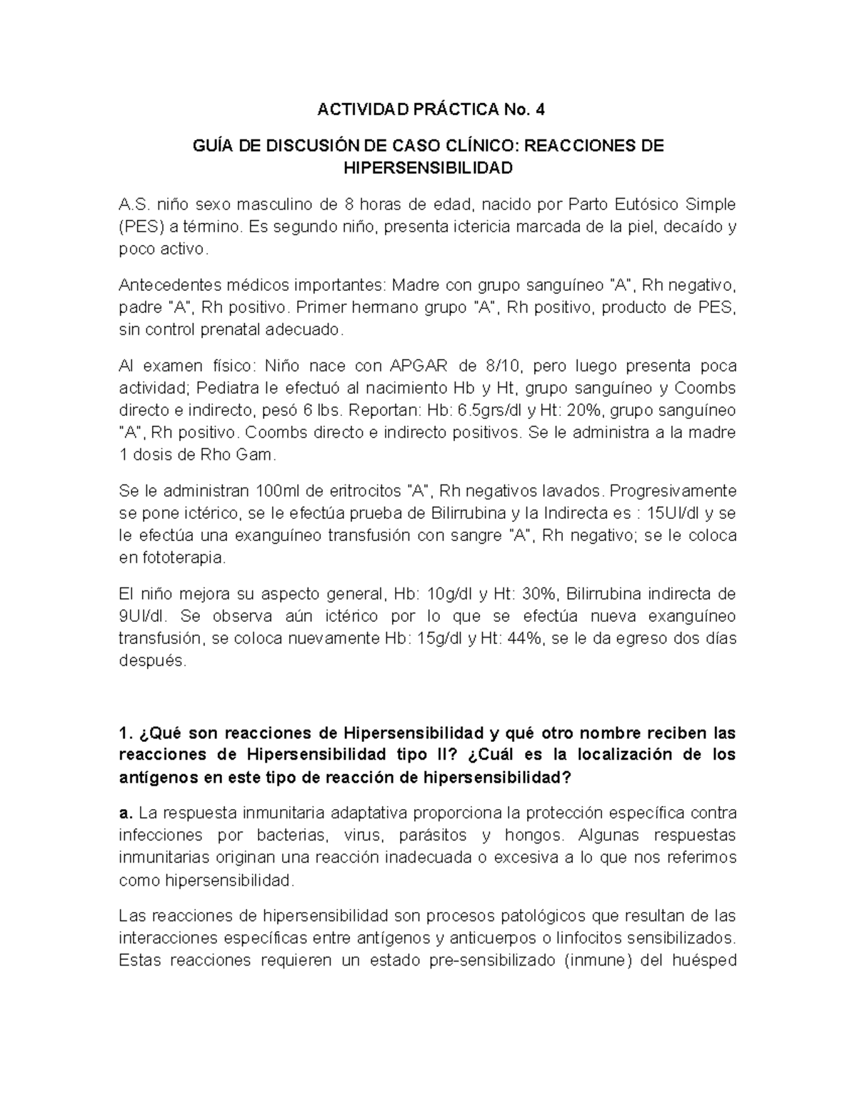 coombs directo e indirecto diferencias