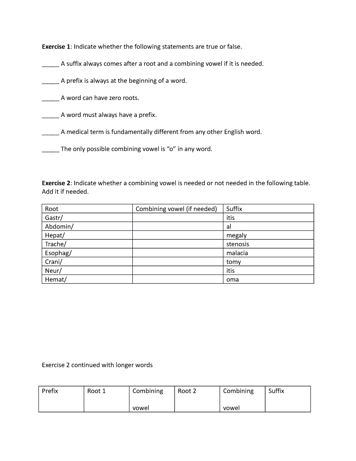 EMS Lesson 1 Exercises - this is an emsat practice - Exercise 1 ...