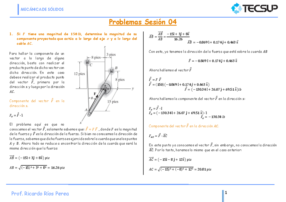 Problemas Sesión 04 Para Desarrollar Durante La Sesión - Matematicas ...