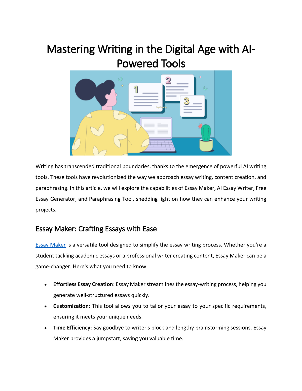 creative writing in the digital age