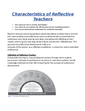 D182 The Reflective Practitioner Task3 - Implementing evidence-based ...