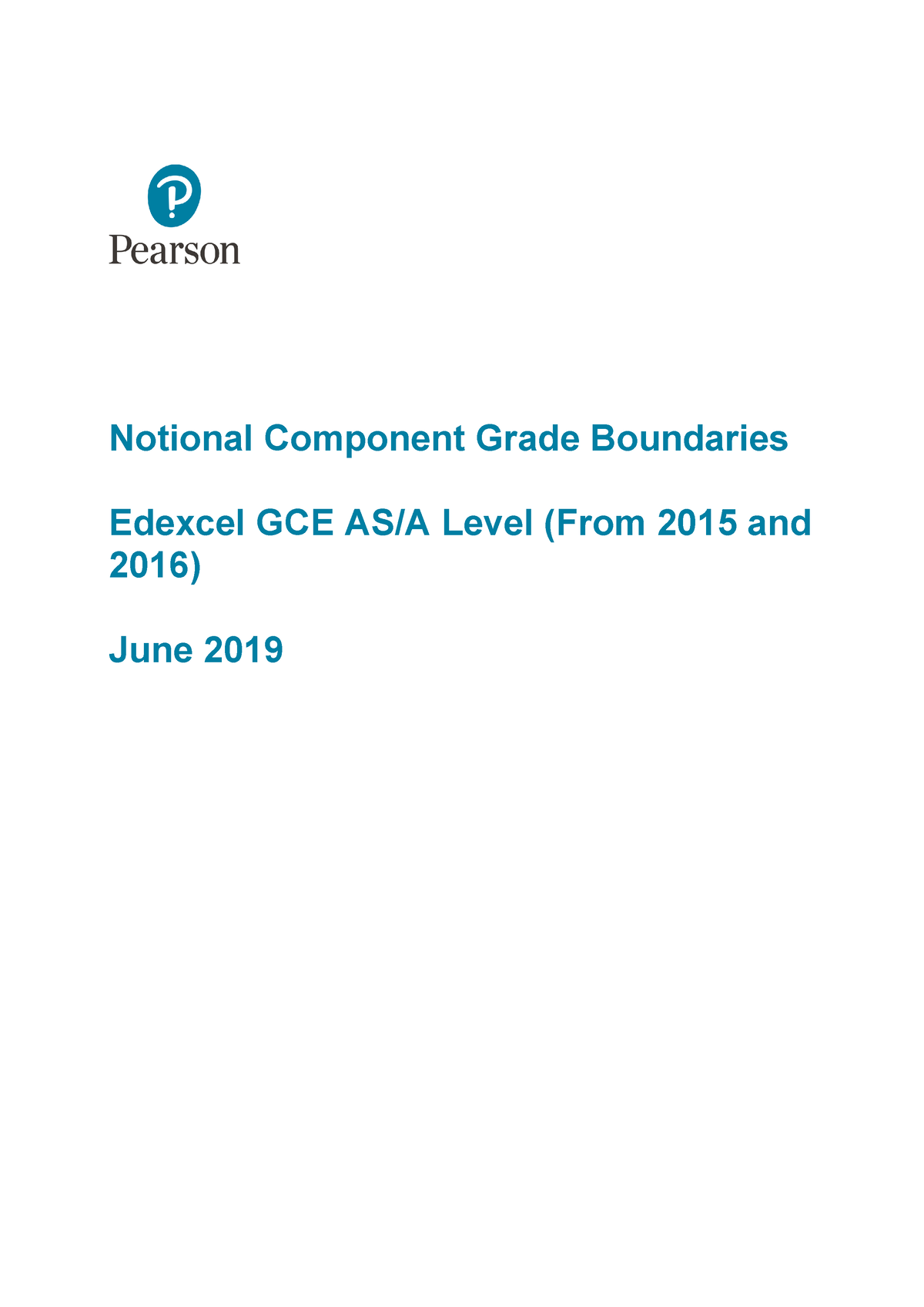 Edexcel IGCSE English as a Second Language Grade Boundary Max Mark