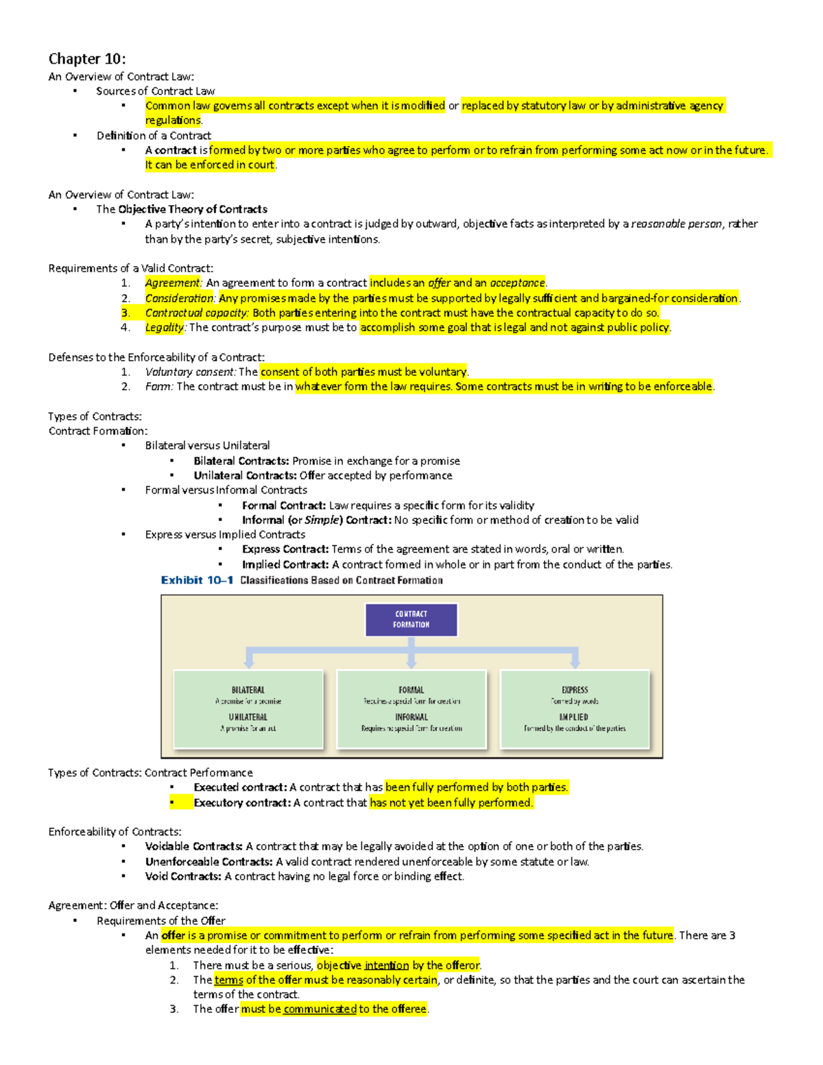 What Are The Three Major Sources Of Contract Law