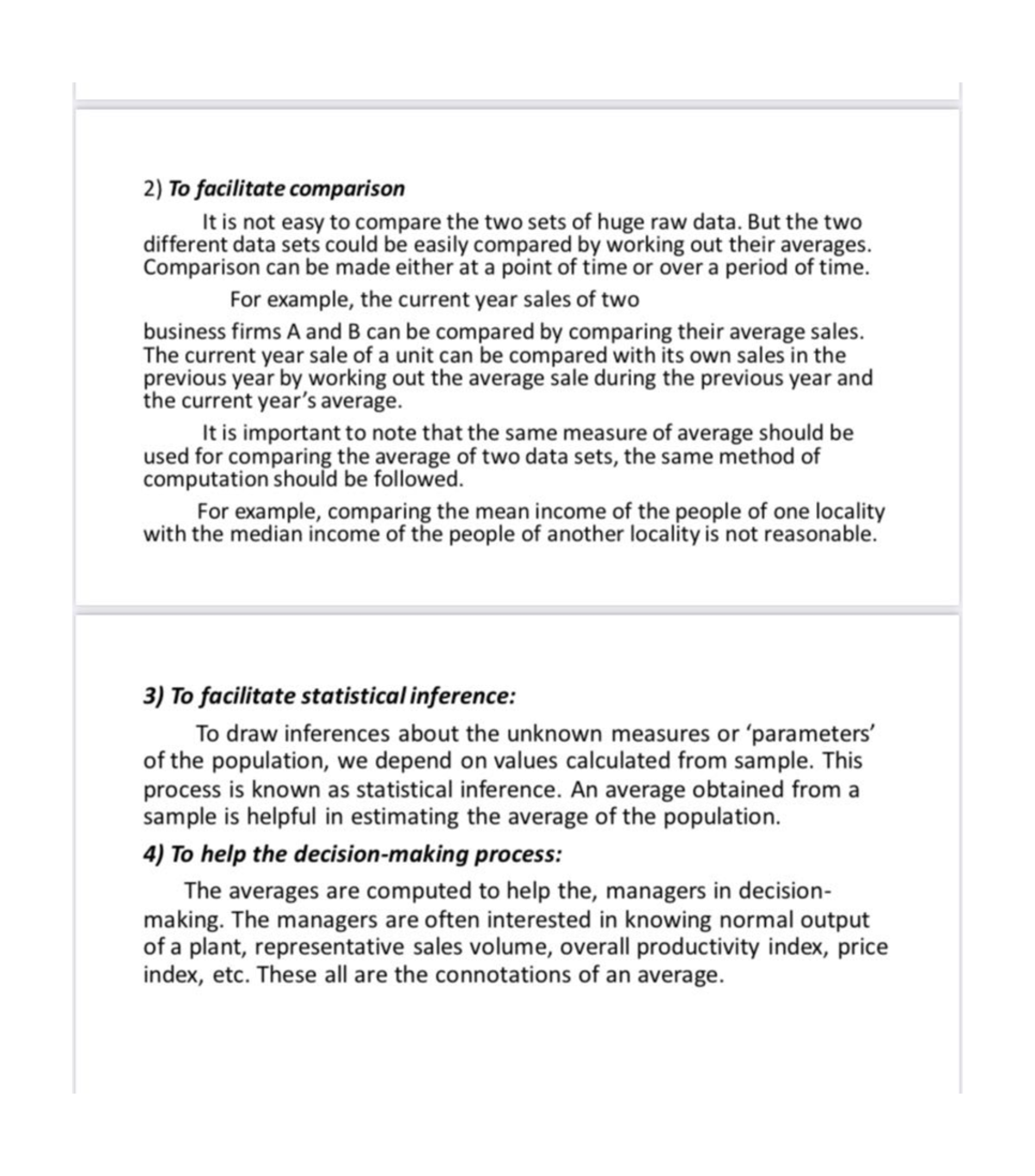 Statistics - Business Statistics - Studocu