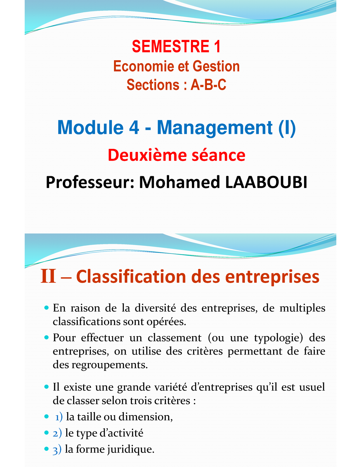 Classification Des Entreprises - Pour Effectuer Un Classement (ou Une ...