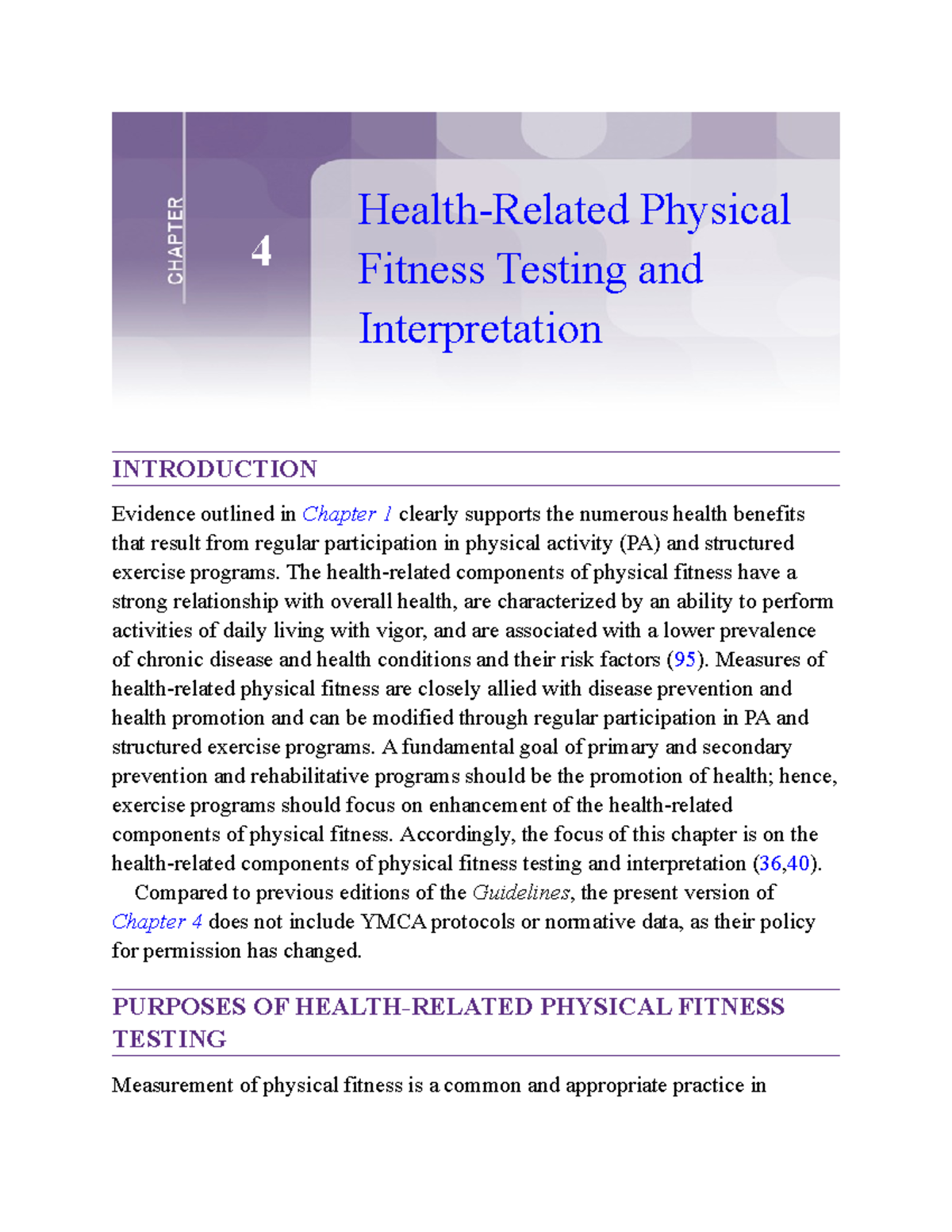 exercise prescription a case study approach to the acsm guidelines