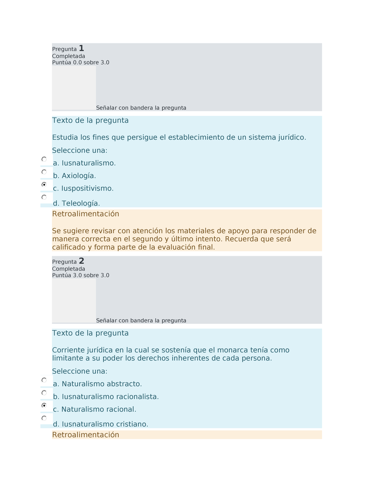 Examen U1 - Pregunta 1 Completada Puntúa 0 Sobre 3. Señalar Con Bandera ...