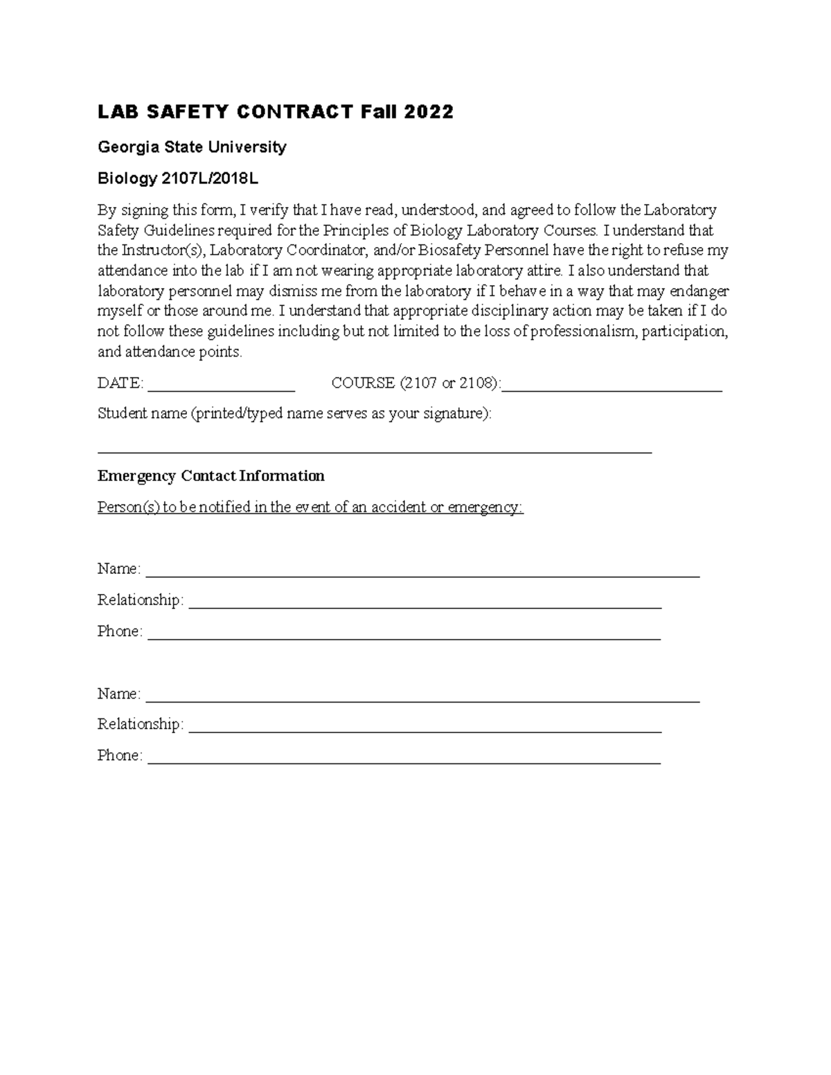 Lab Safety Contract Fall 2022 LAB SAFETY CONTRACT Fall 2022 Georgia   Thumb 1200 1553 