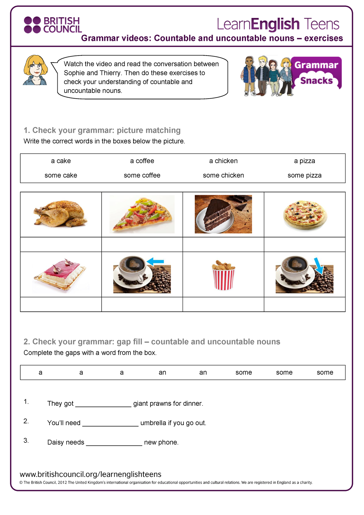 Countable nouns coffee. Countable and uncountable Nouns British Council. Countable uncountable Nouns артикли. Countable and uncountable Nouns Worksheets 8 класс. Countable/uncountable ответы fill the gaps with.