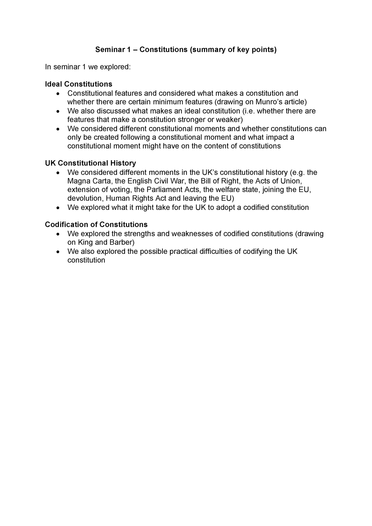 ca-seminar-01-key-points-key-points-key-p-seminar-1-constitutions