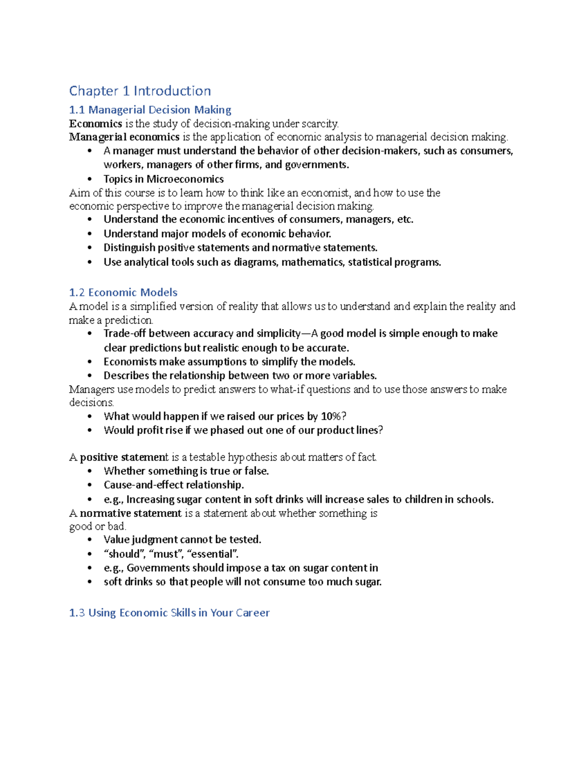 COMM 295-notes - Summary of the entire course is in the document ...
