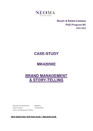 Kate spade discount case study