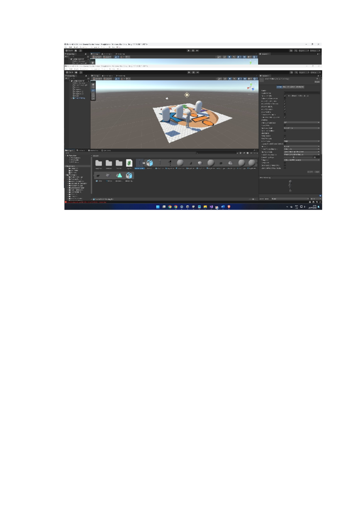 Doc2 - examen - Edit Assets GameObject Component Services Window Help ...