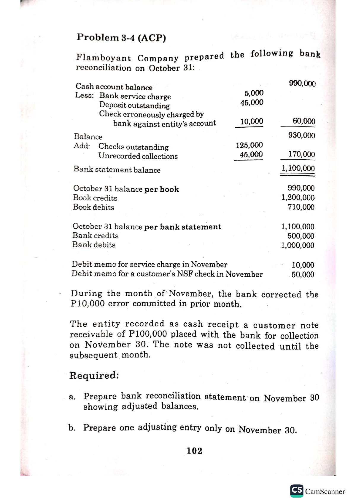 Problem 3 - Intermediate Accounting (Volume One) 2021 Edition By: Valix ...