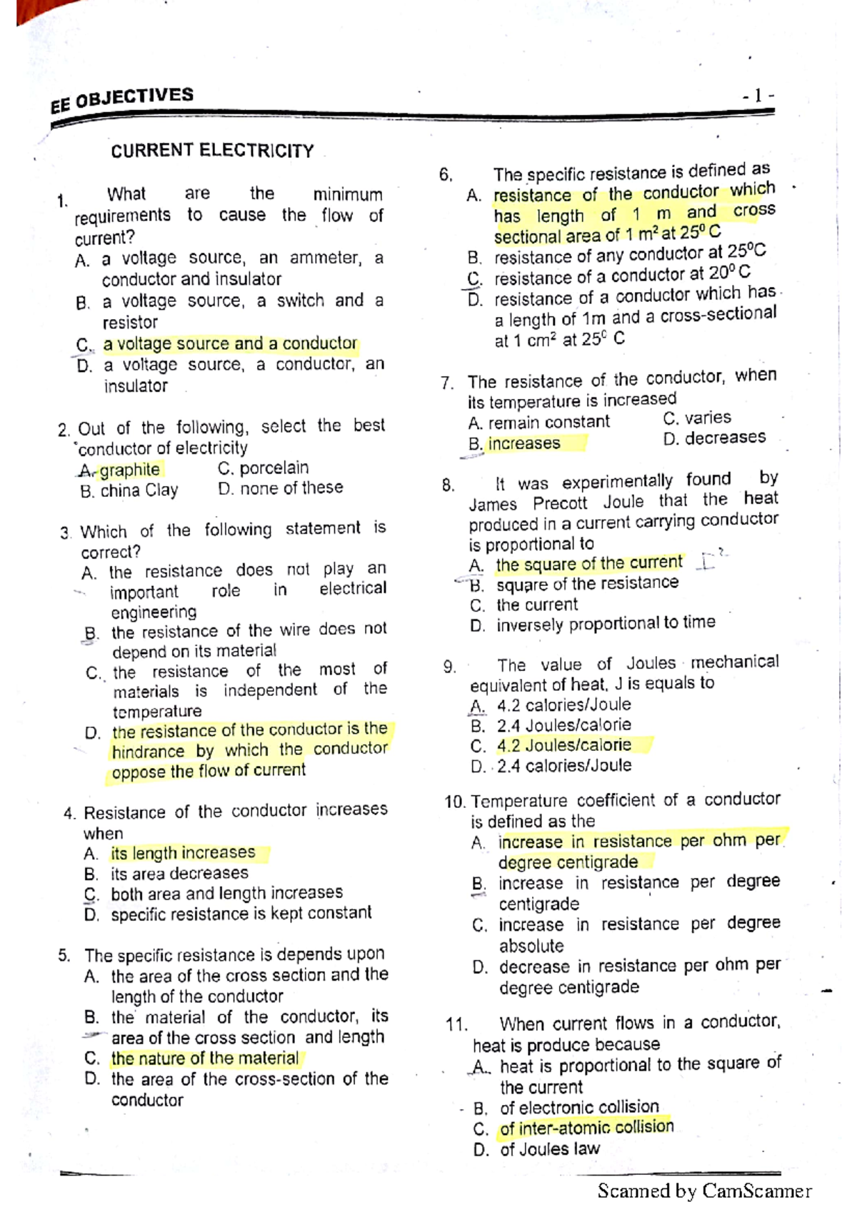 Exam 1 September 2018, questions and answers - Bachelor of Science in Sns-Brigh10