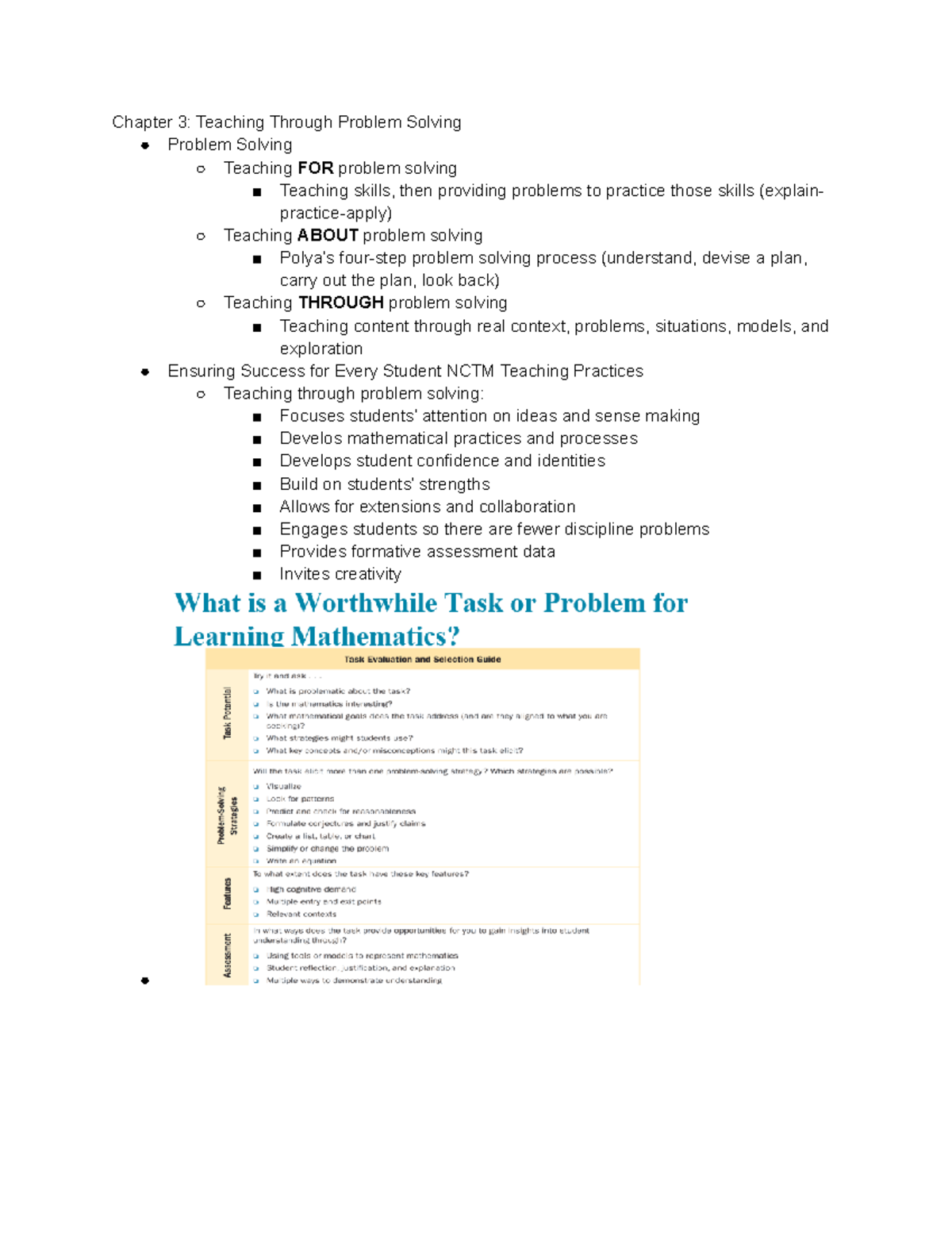 creative problem solving lesson plans