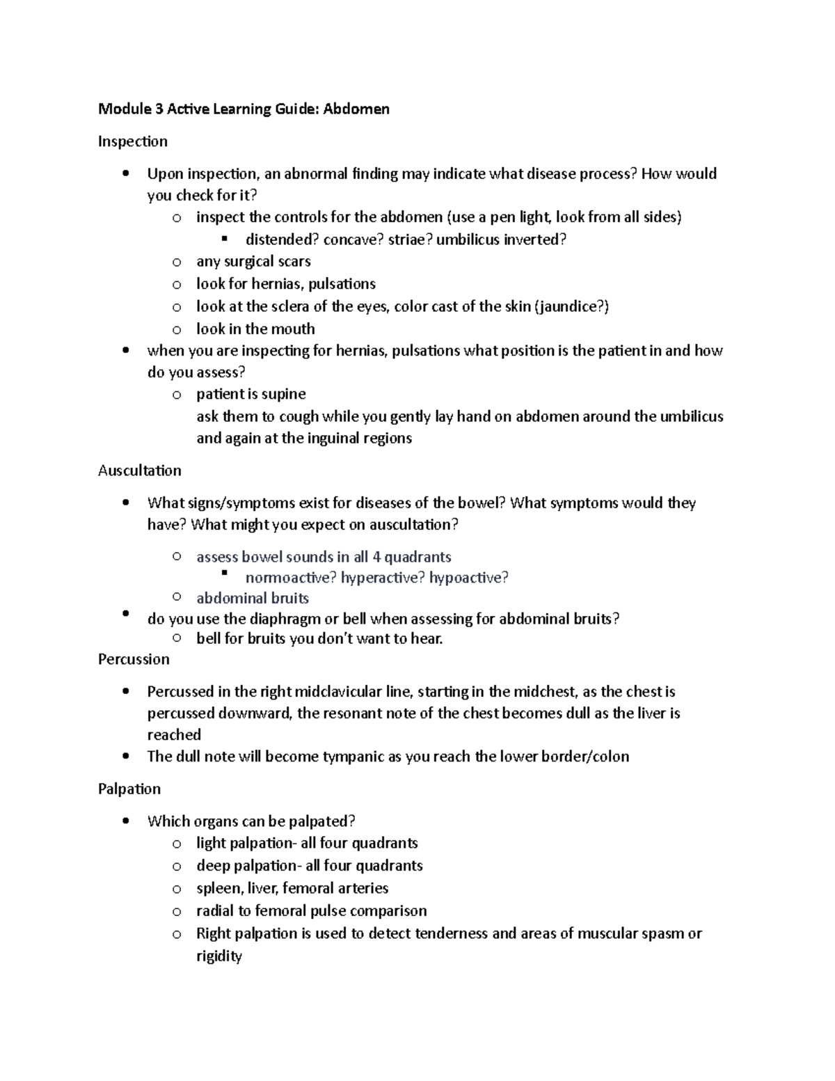 Module 3 Active Learning Guide - Module 3 Active Learning Guide ...