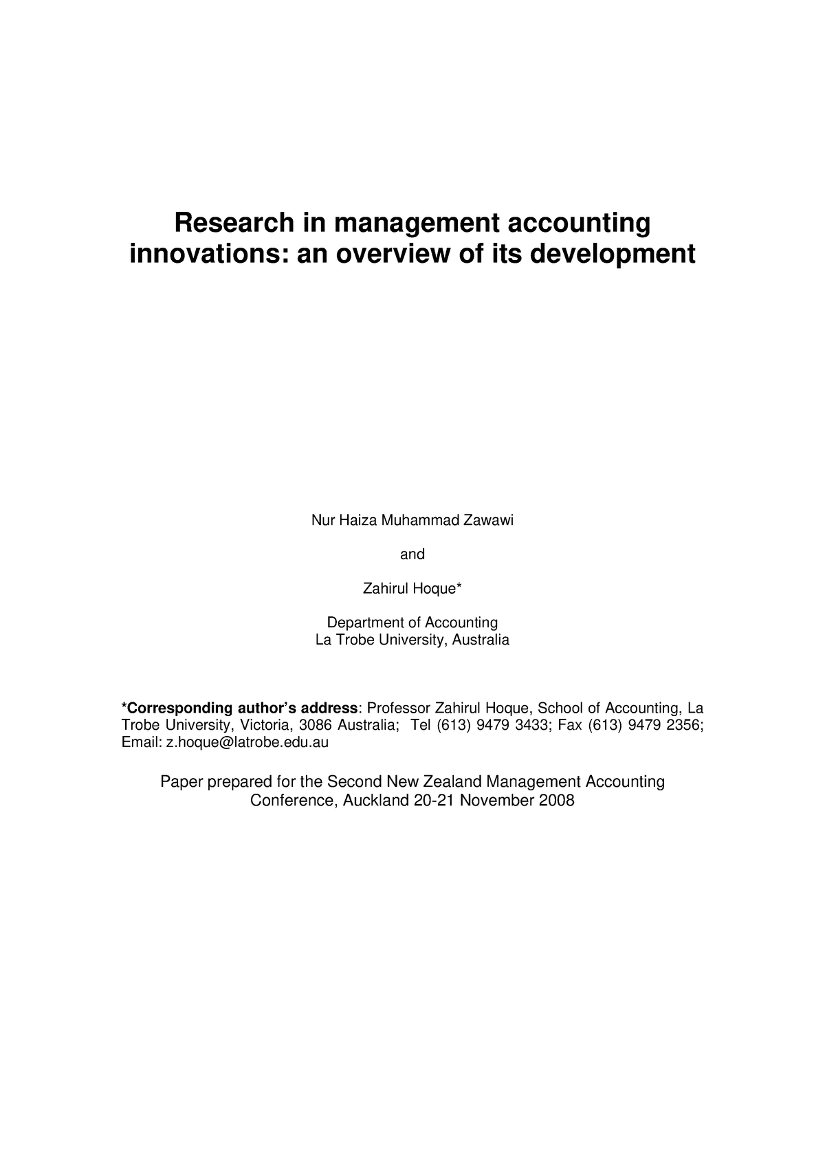 journal of new research approaches in management and accounting