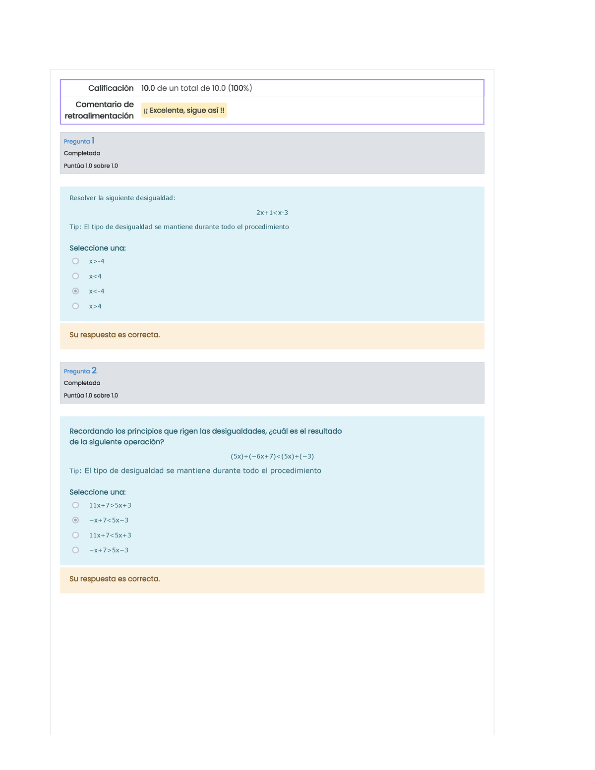 Algebra Superior Modalidad De Ex Menes Semana 6 - Resolver La Siguiente ...