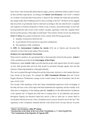 Local Council Courts In Uganda By Musiimenta Alex Musiimenta Alex