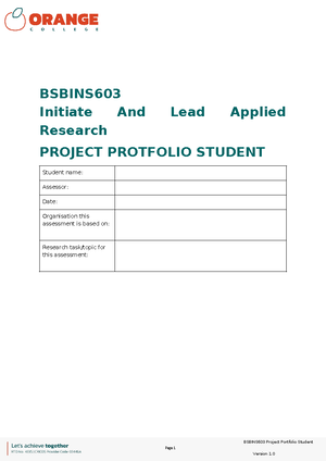 Task-1-assignmnt - complete - BSBMGT403 - Studocu