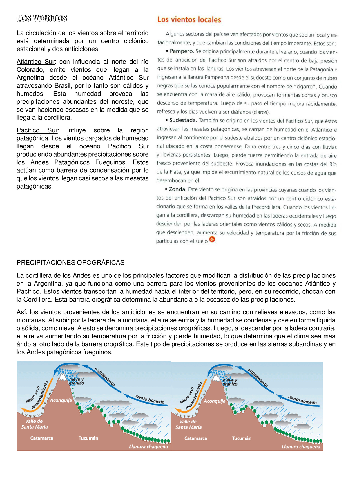 Material Clima 2022 Hola Los Vientos La Circulación De Los Vientos Sobre El Territorio Está 2411