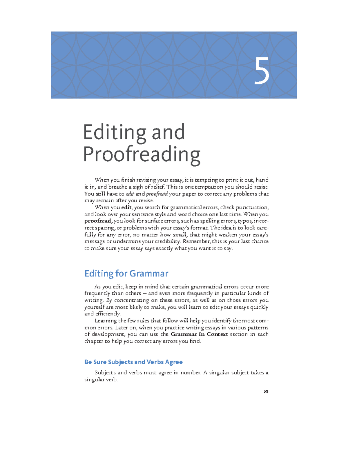 Editing And Proofreading - ####### 81 ! Editing And Proofreading When ...