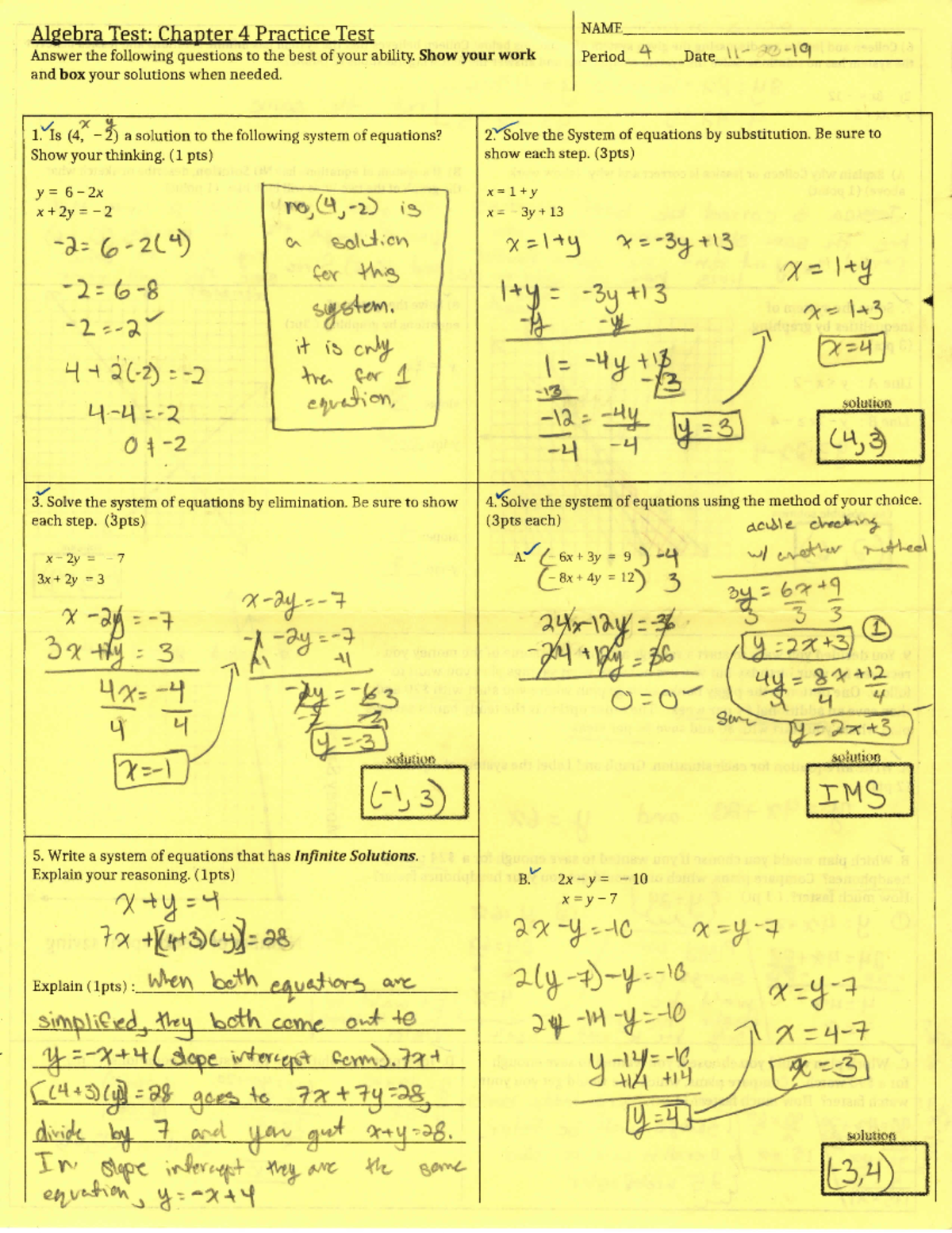 Ch.4 P-Test - Ch.4 P-Test - MATH-151 - Studocu
