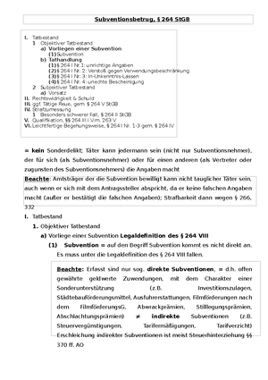 § 263a, Computerbetrug - Computerbetrug, § 263a StGB I. Tatbestand 1 ...