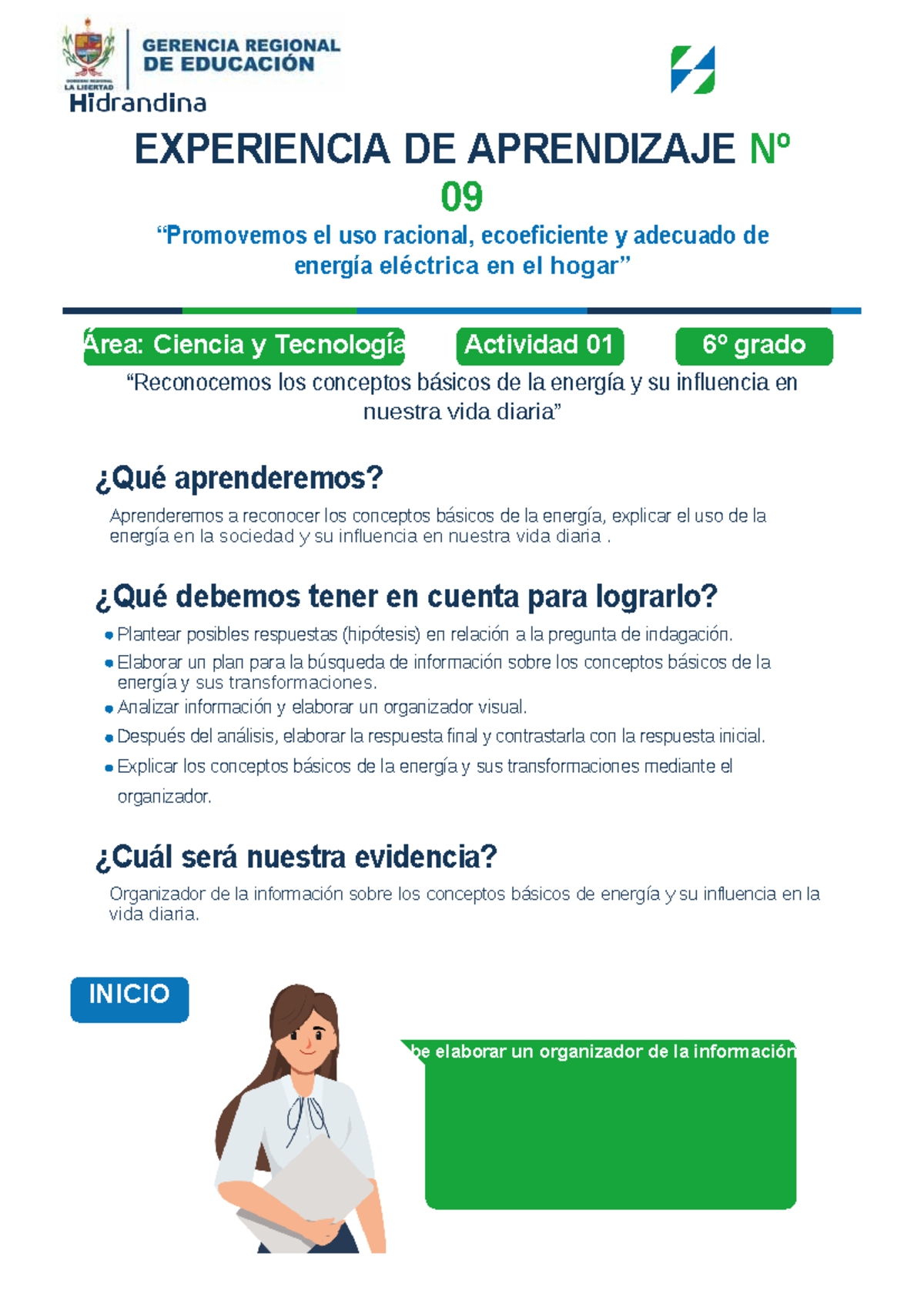CYT ACT. 1 - Ficha de actividades - Área: Ciencia y Tecnología ...