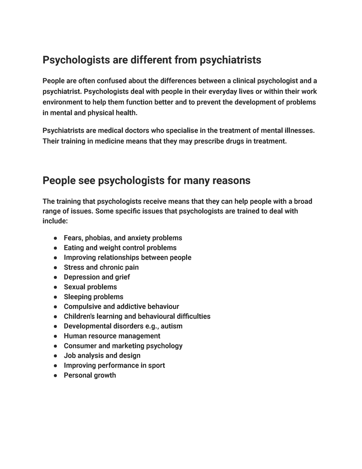 Reasons To Study Psychology 2 - Psychologists Are Different From ...