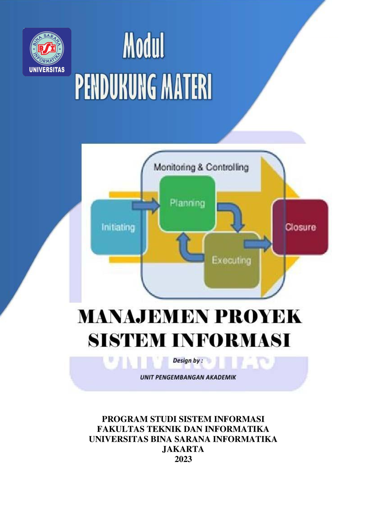 0009 Modul Manajemen Proyek SI - PROGRAM STUDI SISTEM INFORMASI ...