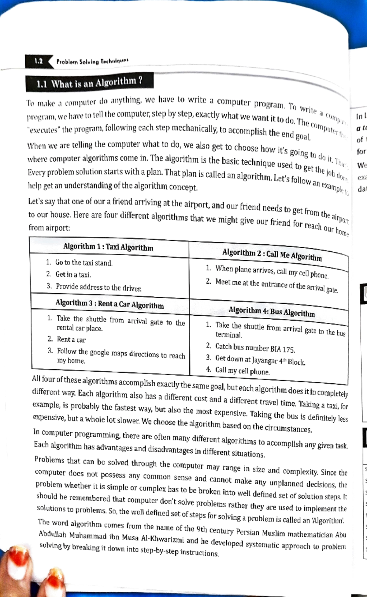 AOP Unit 1 - ART OF COMPUTER - 1 Problem Solving Techniques 1 What is ...