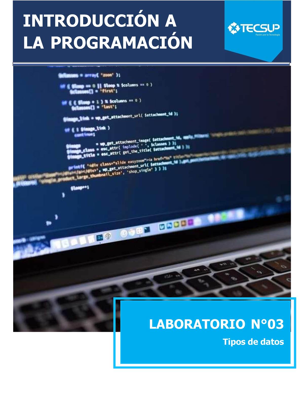 Laboratorio 3 PZ4 - .................... - INTRODUCCI”N A LA PROGRAMACI ...