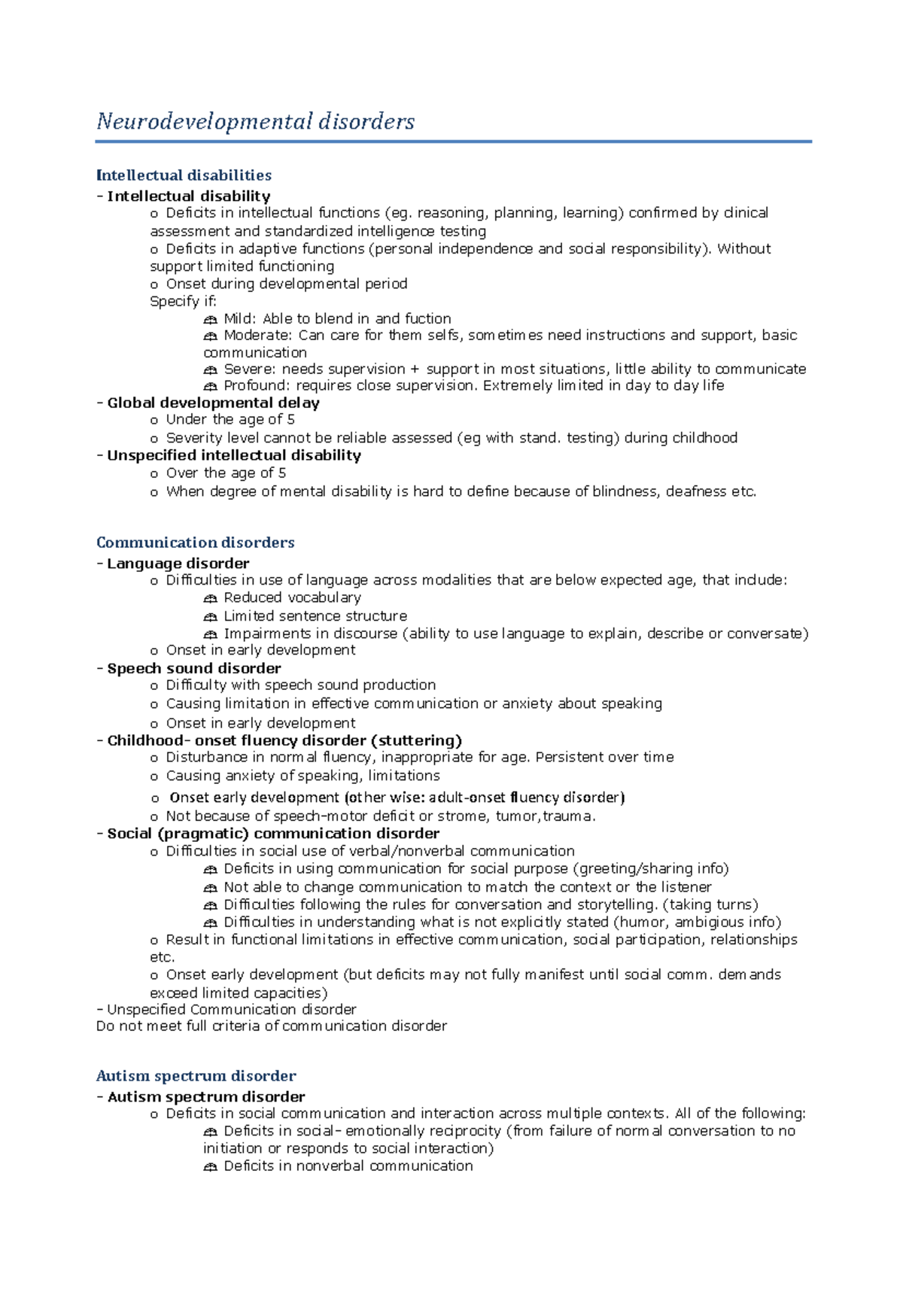 Samenvatting Desk Reference to the Diagnostic Criteria From Dsm-5 ...